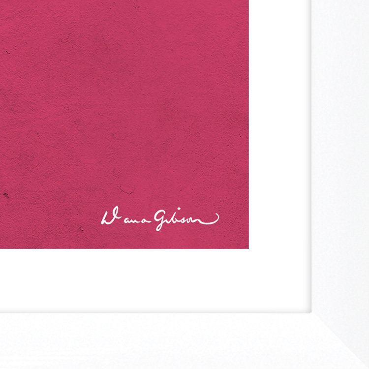 Leopard Series Framed by Dana Gibson, White