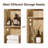 Rattan Bathroom Wall Cabinet-1066740633