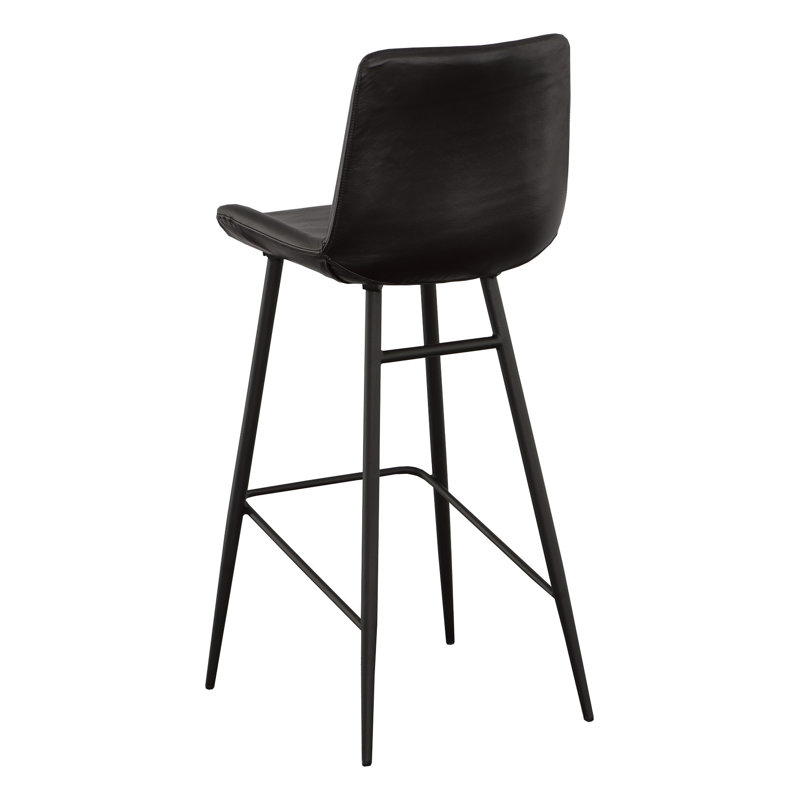 Nadia Stool, Black, Bar Stool (30.5" Seat Height)