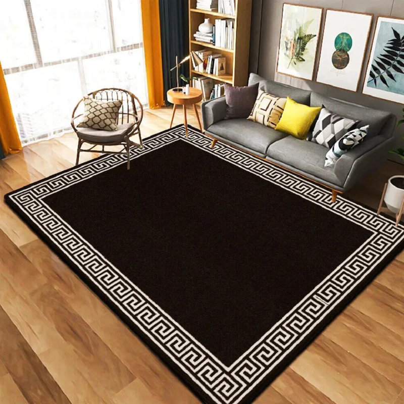 Geometric Indoor / Outdoor Area Rug, Rectangle 80 x 150 cm