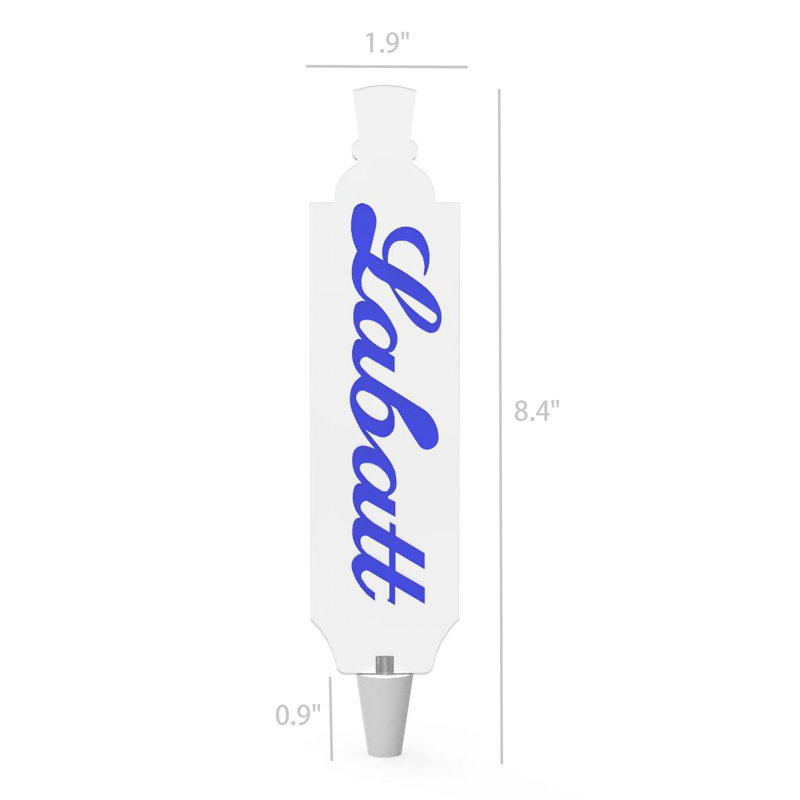 Fixturedisplays® Acrylic Plexiglass Lucite Labatt Handle 14112