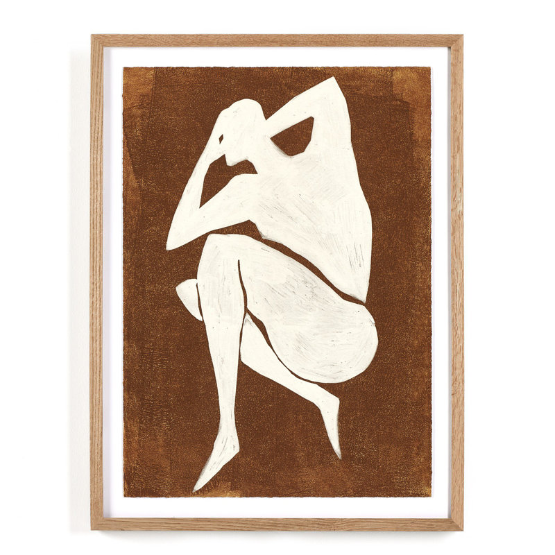 Ponder II Print by Coup D'Esprit, 40" H x 30" W x 2.5" D