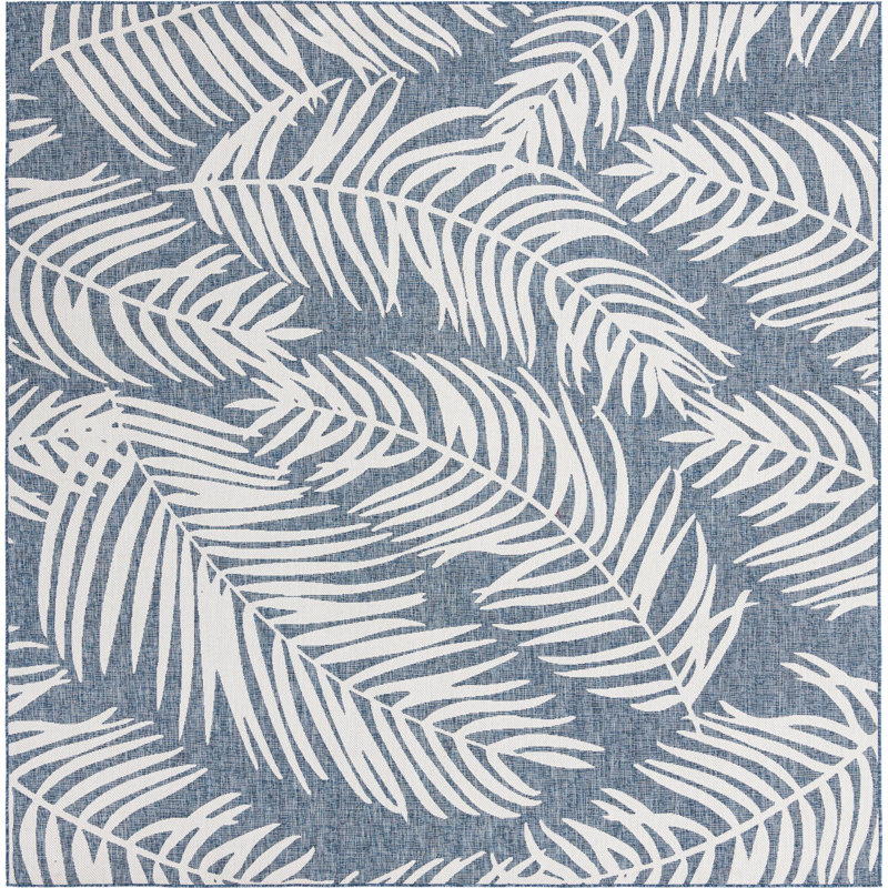 Tapis d'extérieur Kona couleur arctique, Carré 10 pi 8 po
