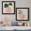Simple Nature III - Ensemble de 2 peintures sur toile encadrées-2113175221-2113175220