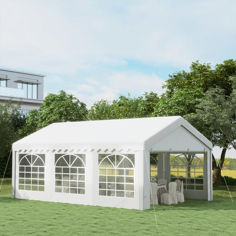Outsunny Marquee Party Tent, 600 cm L x 400 cm W
