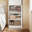 45cm Wide Single Wardrobe with Hanging Rail