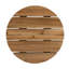 Table d'appoint ronde en bois massif