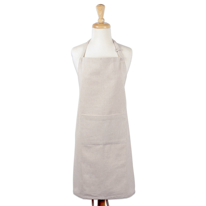 Tablier de cuisine Kristina chef, Naturel
