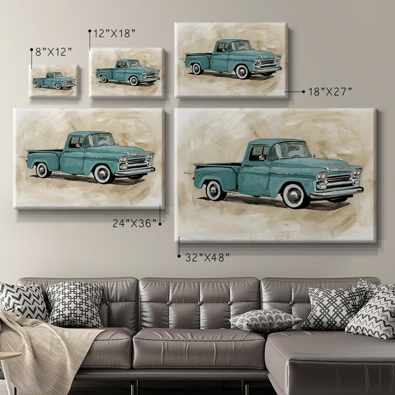 Toile tendue avec châssis Pickup III, H 12 po x l 18 po
