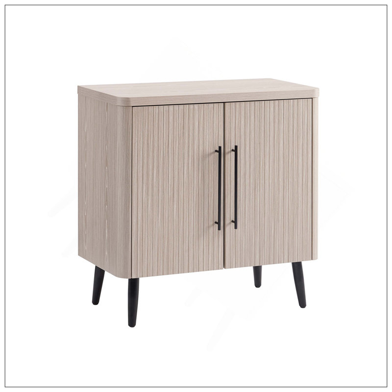 Accent Cabinet In Whitewashed Oak, Oak