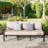 Ilonka 10-Person Outdoor Patio  Furniture Aluminum Conversation Set Swivel&Glider Armchair With LP Fire Pit Table-1882496318