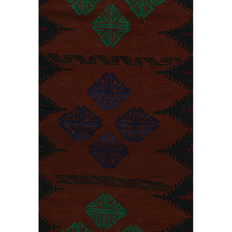 One-of-a-Kind Rectangle 2'3"x7'6" Hand Knotted Area Rug