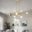 Lustre linéaire à 8 lumières en laiton poli-1565490523