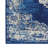 Burnie Oriental Blue/White Area Rug-1162257676
