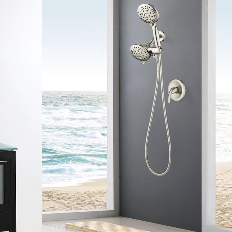 Système de douche avec valve brute