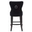 Grand tabouret en velours-1995886167