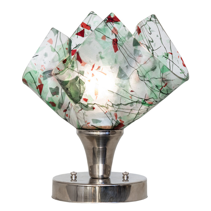 10" High Tossed Salad Confetti Handkerchief Accent Lamp