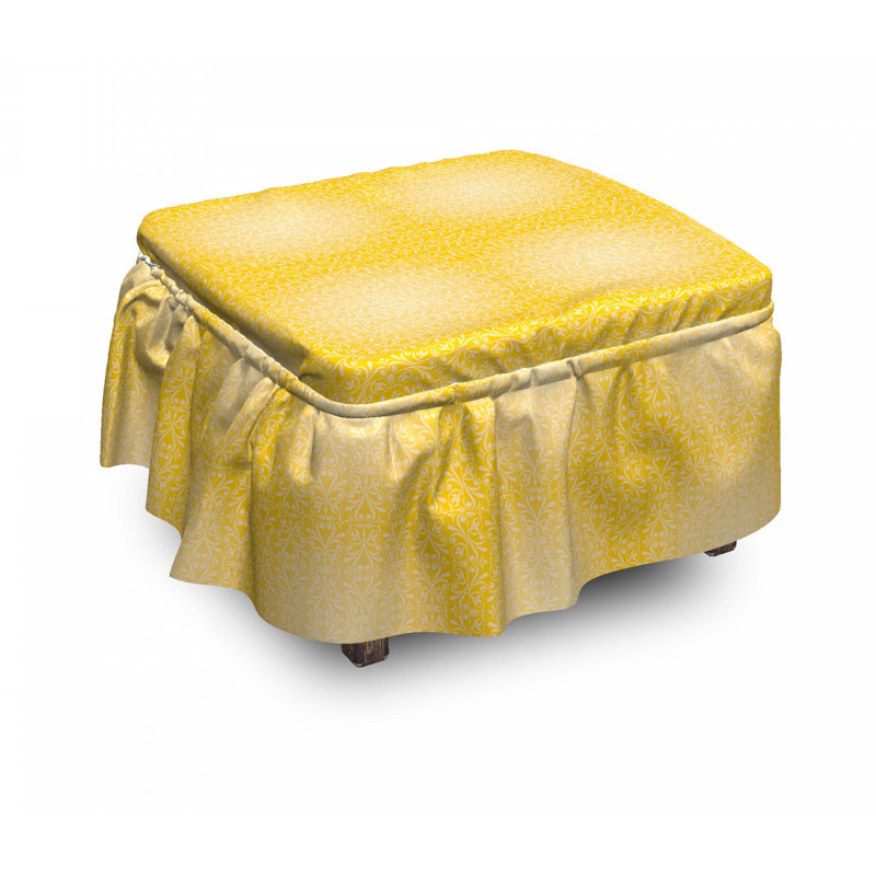 Housse pour repose-pieds de motif royal royal