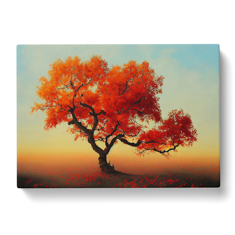 Hypnotic Apple Tree - Wrapped Canvas, 50cm H x 76cm W x 3cm D