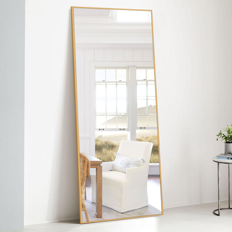 Miroir suspendu Kinkaid, Or, 71 po x 34 po