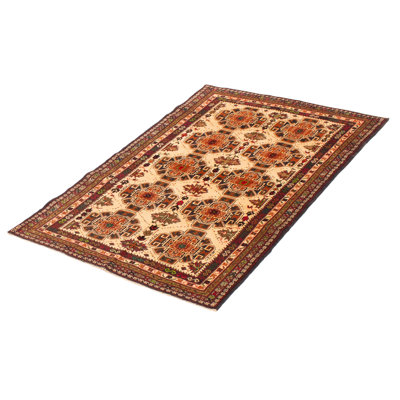 Tapis beige Teimani 3 pi 9 po x 5 pi 11 po