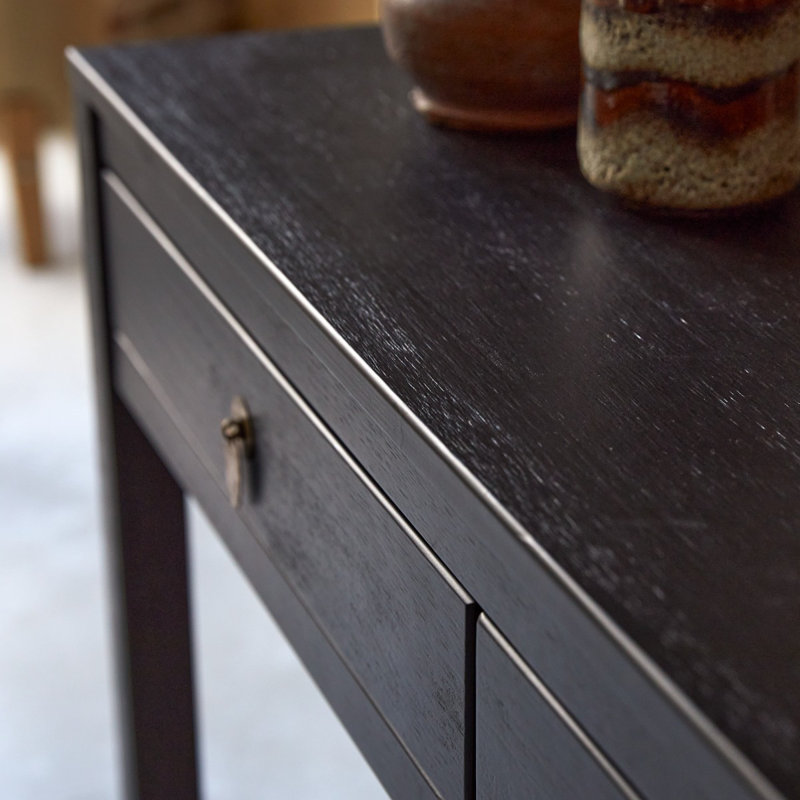 Zenaka 47.24'' W Solid Wood Console Table