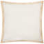 Winter Joy Abstract Red Square Throw Cushion-124303577