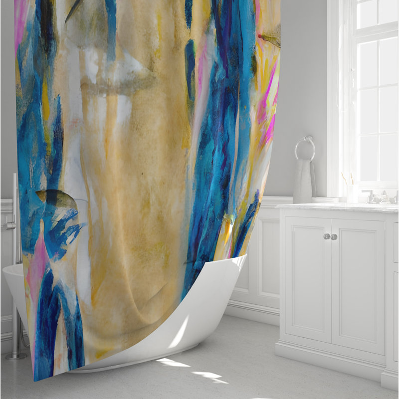 Rideau de douche Cromp, H 72 po x l 70 po