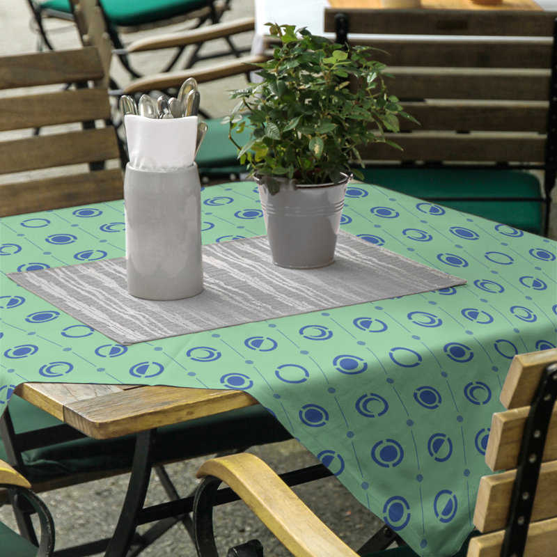 Nappe des phases de lune classiques, Vert/bleu