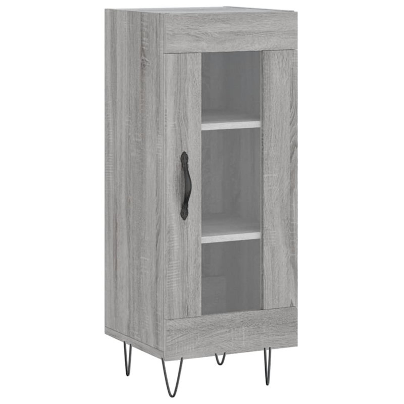 34.5cm Sideboard, Grey Sonoma