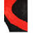 Manns Abstract HAND TUFTED SHAG POLYESTER ECO-FRIENDLY AREA RUGS - Black Red Color | Contemporary Design  | Living room rugs-1344442400
