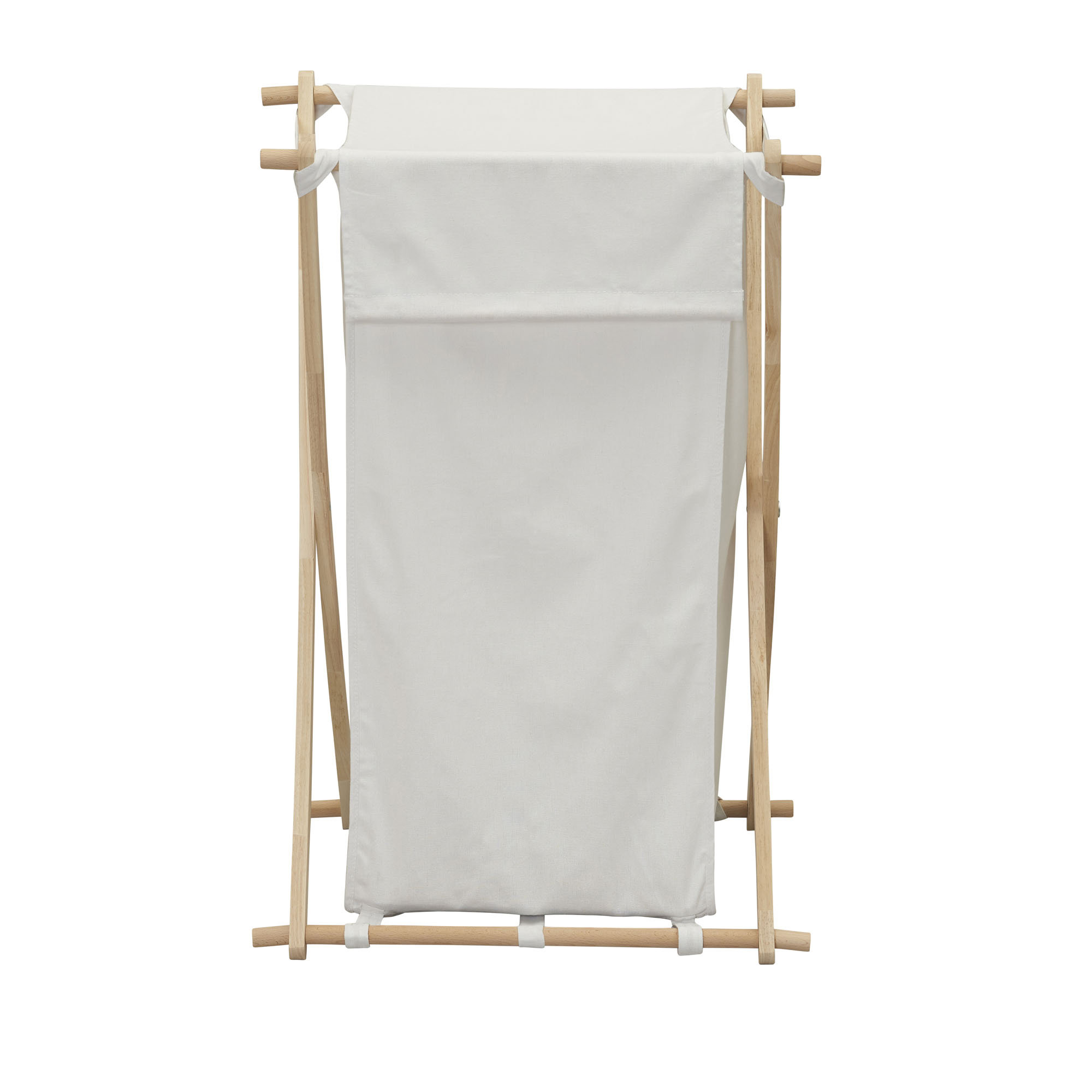 Joan Laundry Hamper, White