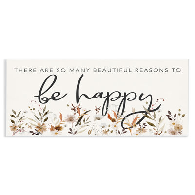 «Beautiful Raisons Sentiment», art mural sur bois par Mollie B.