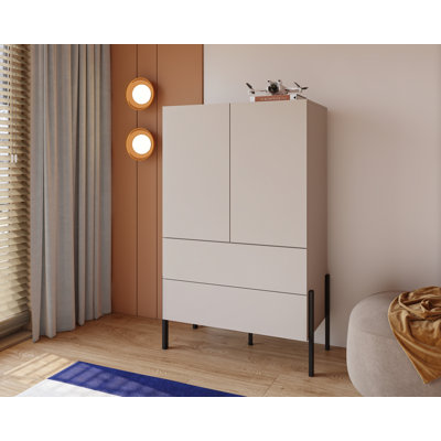 2 Door Laminate Wardrobe