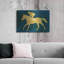 «Gold Jockey On Blue» par Irena Orlov-1139902115