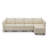 Colusa Faux Leather L-Shaped Sectional Sofa-247862342