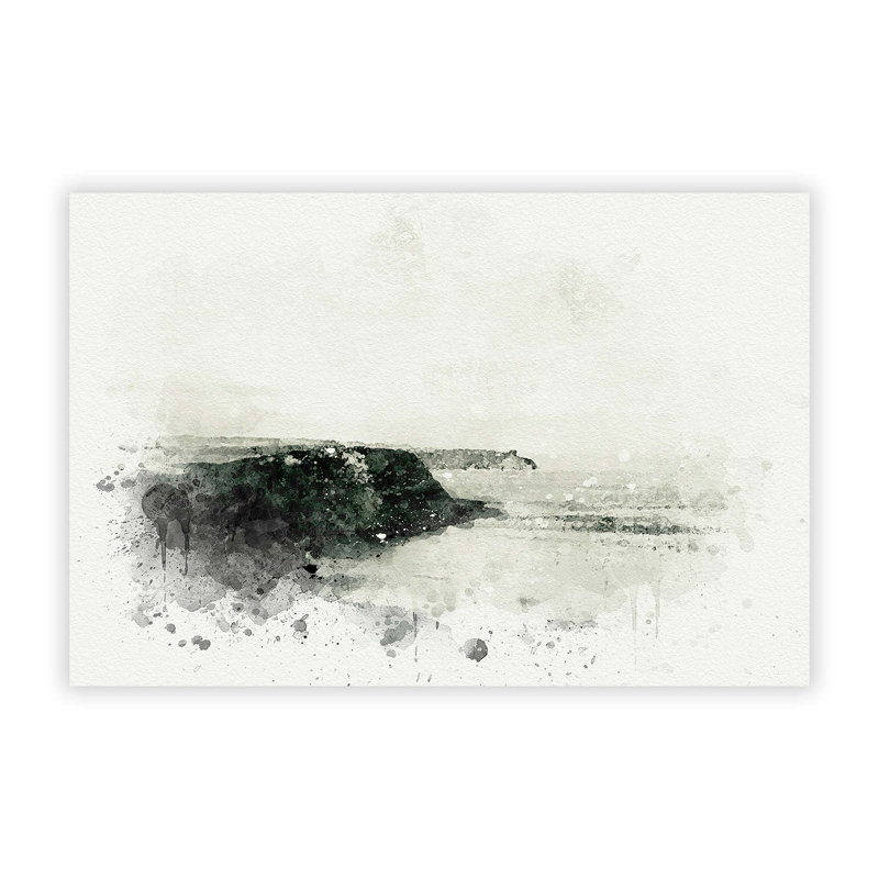 Port Mulgrave In North Yorkshire - No Frame Print, 21 cm H x 29.7 cm W