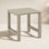 Farrah Rectangular Extendable Outdoor Bar Table , 39 " W 39.37 " D