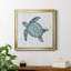 Bulle bleue tortue II - peinture sur toile encadrée-1592899456-1592899470