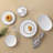 Noritake Silver Colonnade Cups, 8 oz.