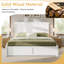 Lit double en bois massif avec 2 tiroirs de rangement Adainville-1913766678-1944130127