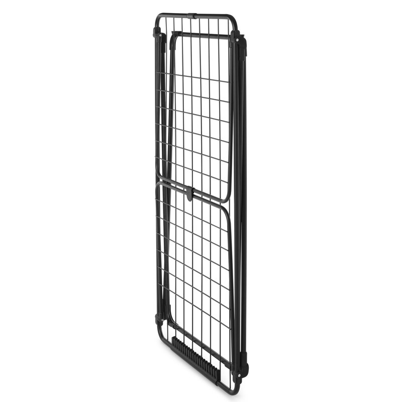 Brabantia Hangon Drying Rack Too, 112.6cm H x 198cm W x 58.8cm D, Black
