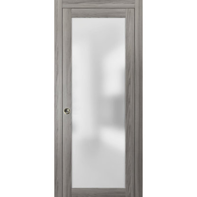 Planum Frosted Glass Sliding Closet Door