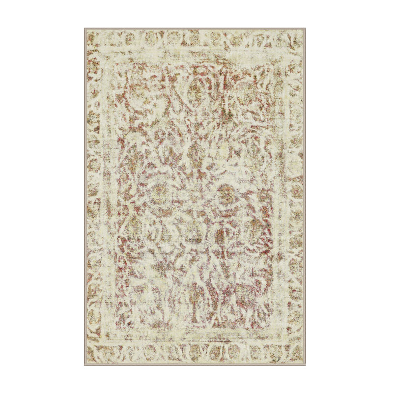 Abstract Indoor Rug, Rectangle 3' x 5'
