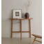 Console demi-lune en bois de frêne massif-410204168-410204169-410204175