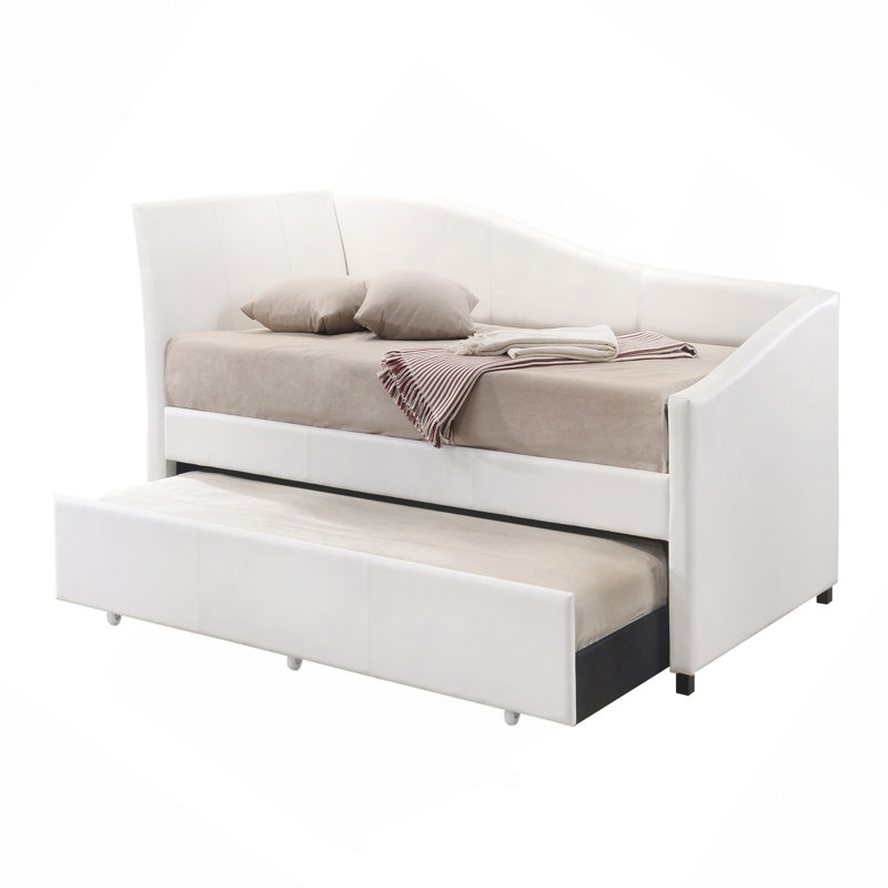 Upholstered Daybed With Trundle