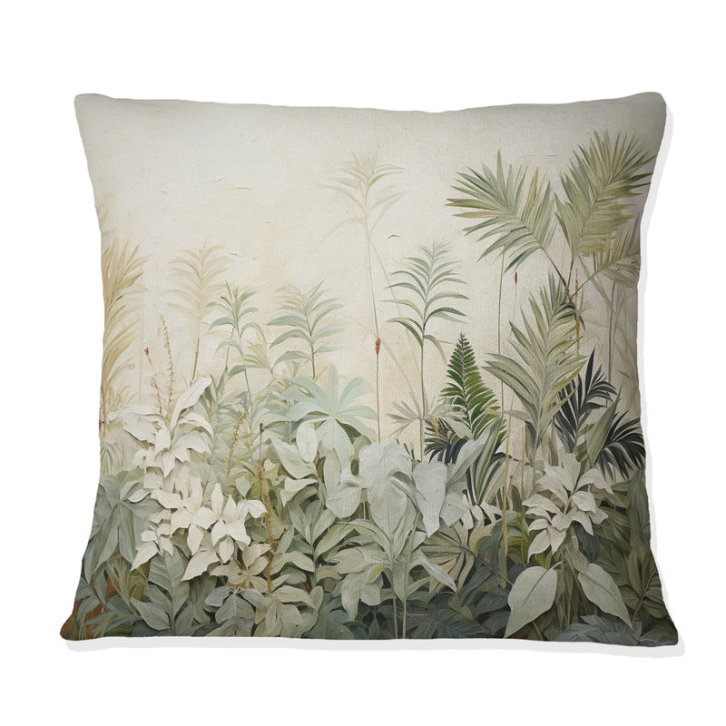 Coussin décoratif Vintage Jungle Landscape I - Jungle