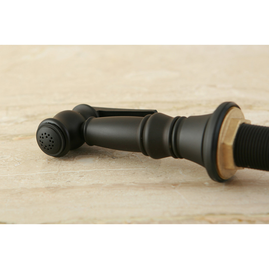 Kingston Brass Made To Match Brass Kitchen Faucet Side Sprayer Kingston Brass 