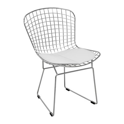 Ellisville 18.25'' H Leatherette Upholstered Side Chair