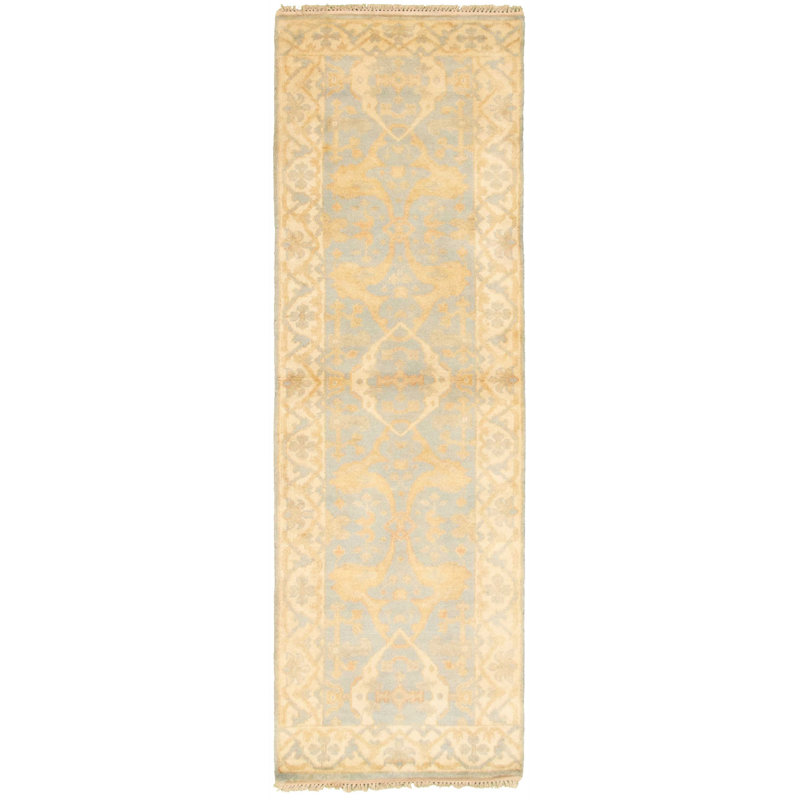 Tapis d’intérieur en laine ushak 2 pi 9 po x 8 pi 5 po main one-of-kind-noué la 2010 Schum